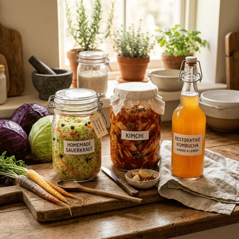 KI-generiertes Symbolbild: Darmgesundheit und Mikrobiom: Der praktische Guide