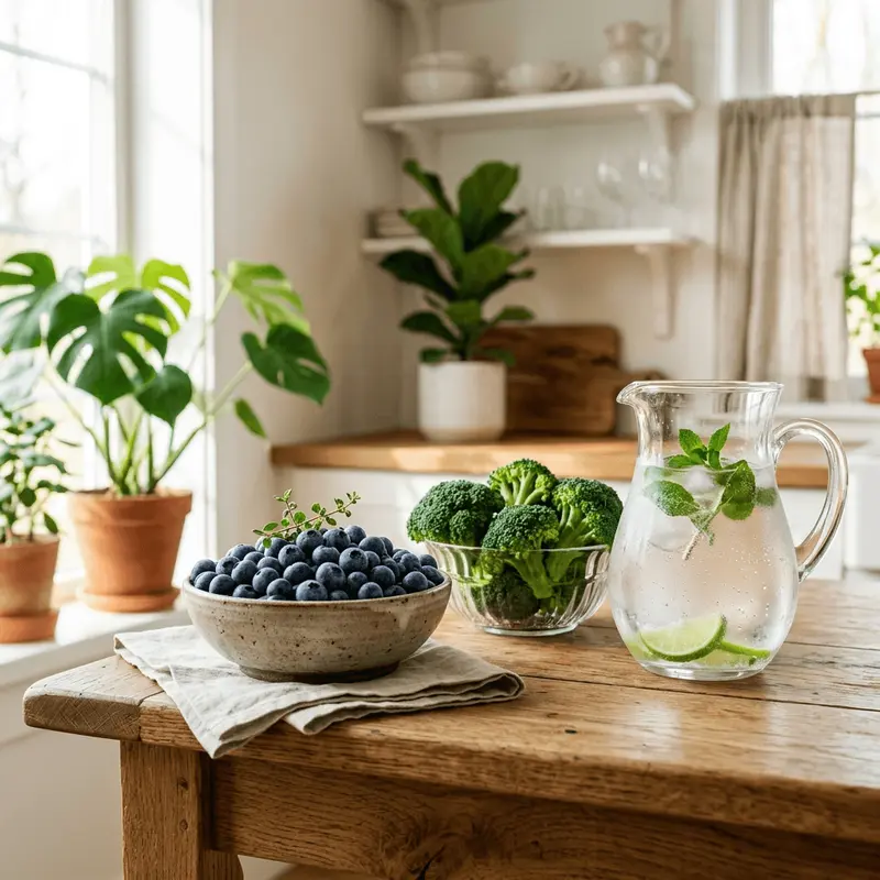 KI-generiertes Symbolbild: Histaminintoleranz: Ernährung, Diagnose und was belegt ist