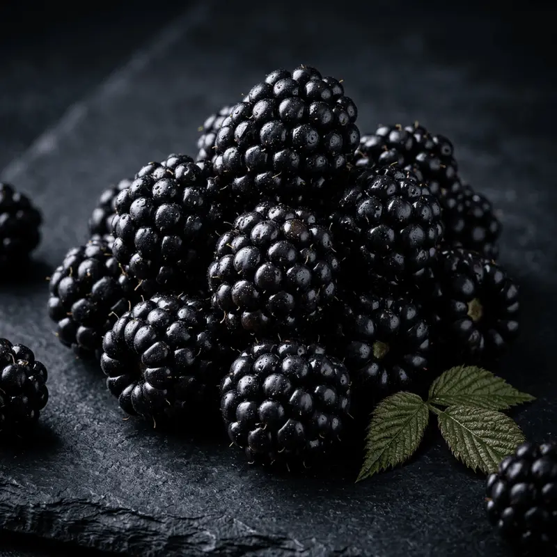 KI-generiertes Symbolbild: Brombeeren
