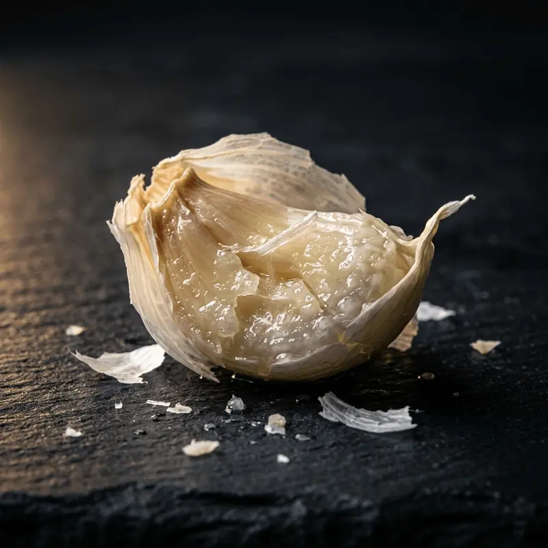 KI-generiertes Symbolbild: Roher Knoblauch