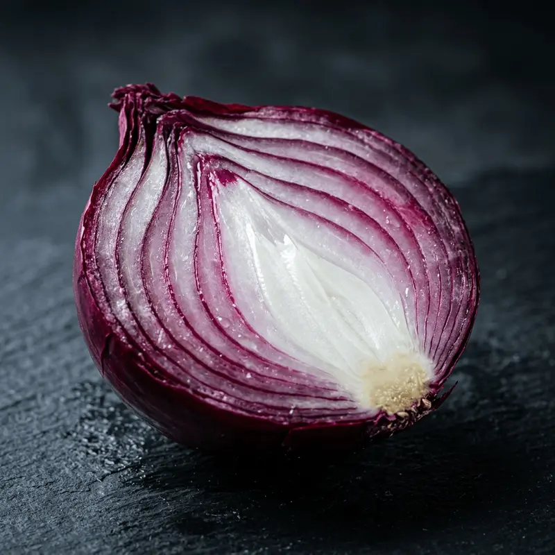 KI-generiertes Symbolbild: Rote Zwiebel