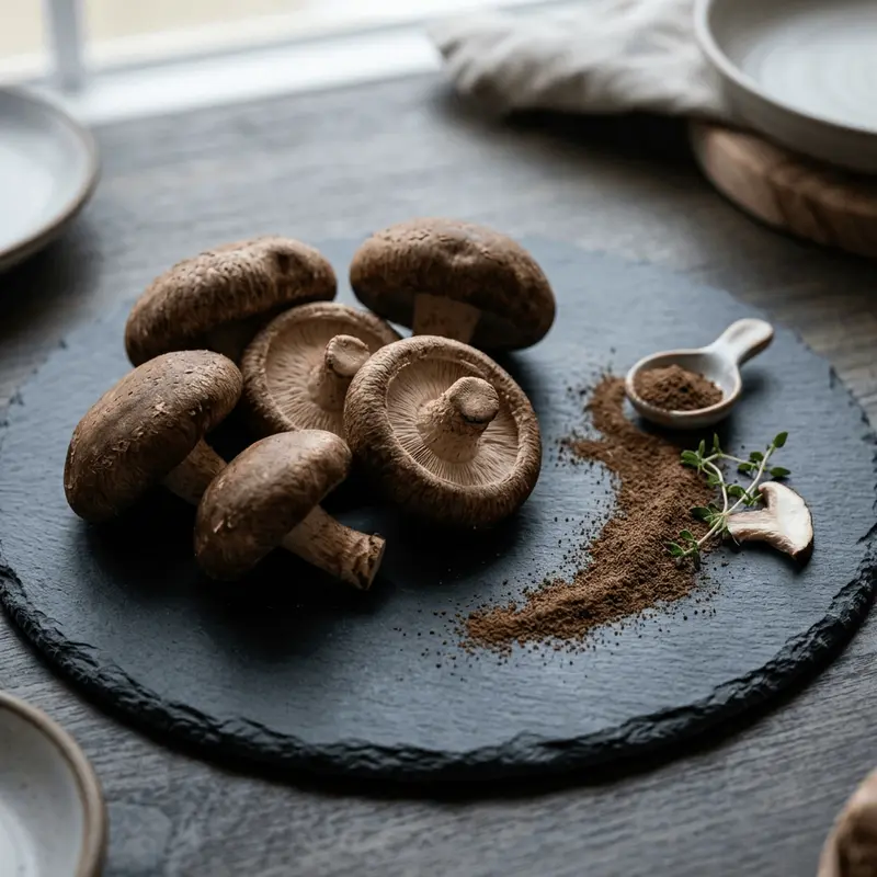 KI-generiertes Symbolbild: Shiitake