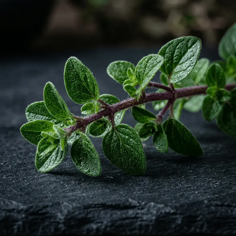 KI-generiertes Symbolbild: Wilder Oregano (Carvacrol)