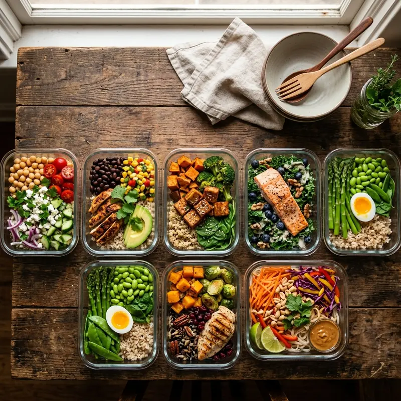 Ernährungsplan zum Abnehmen: 7-Tage Vorlage (kostenlos)