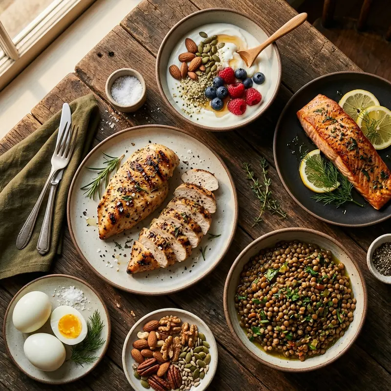 High-Protein Diät: Mehr Eiweiß, mehr Sättigung