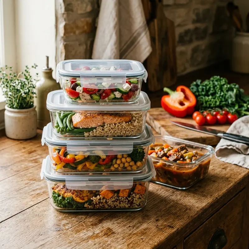 Meal Prep für Anfänger: Wochenplan & Tipps